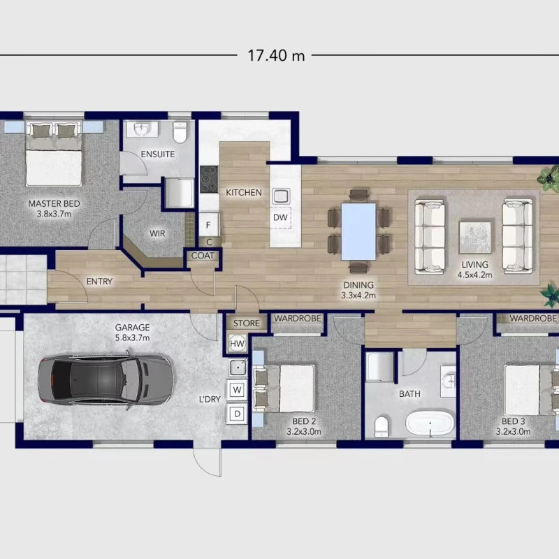 SteelBox Villa Mini - Flat Pack Tiny House