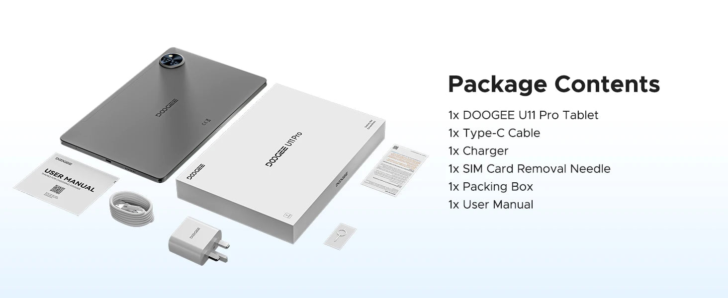 DOOGEE U11 Pro 11" - 90Hz Cinema Display Tablet