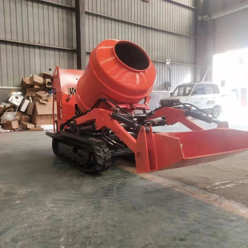 DEGRES/AIDE Crawler Concrete Mixer - 2 m³/h - B&S Engine