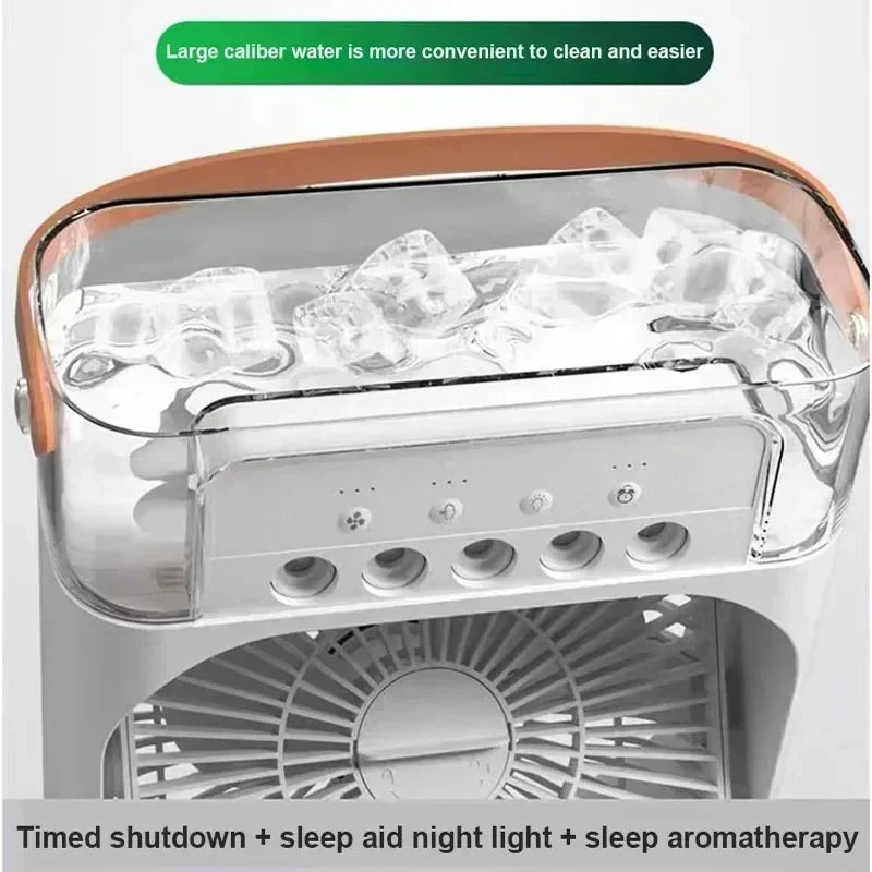 3-in-1 Portable Mini Air Cooler Fan