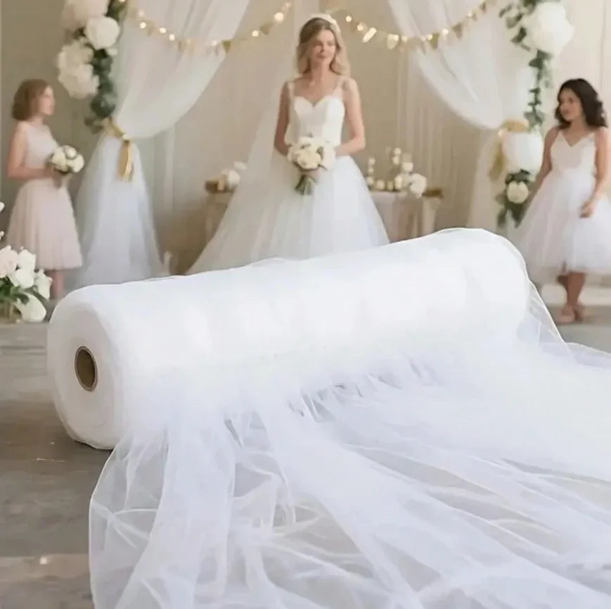 TULLE MAGIC - Soft Mesh Fabric 160cm Wide - The Fabric That Makes Everything Float