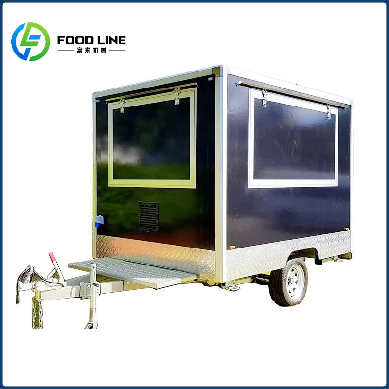 Small Mobile Food Shop – Mobile Bar Beer Truck Square Trailer