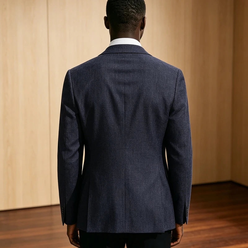 LINEN EDGE - Men's Slim Fit Linen Blazer - 10 Colors, XS-7XL