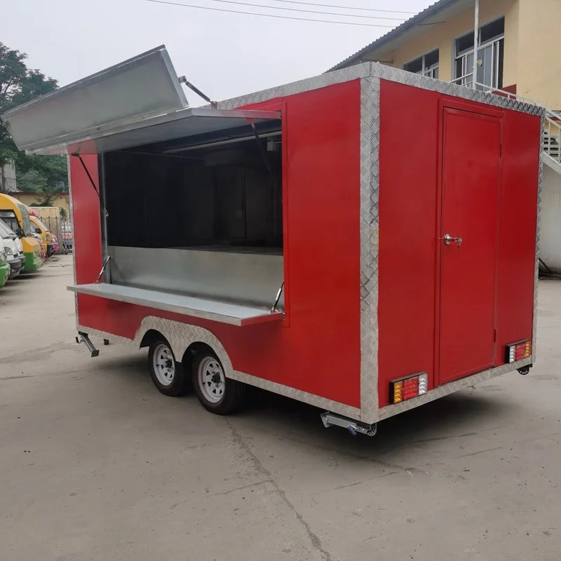 Custom Fast Food Caravan – Mobile Kitchen Complete Cooking Equipment