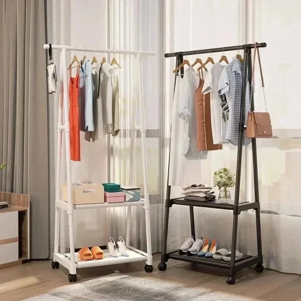 Multifunctional Mobile Clothes Rack – Multi-Tier, 53 Variants