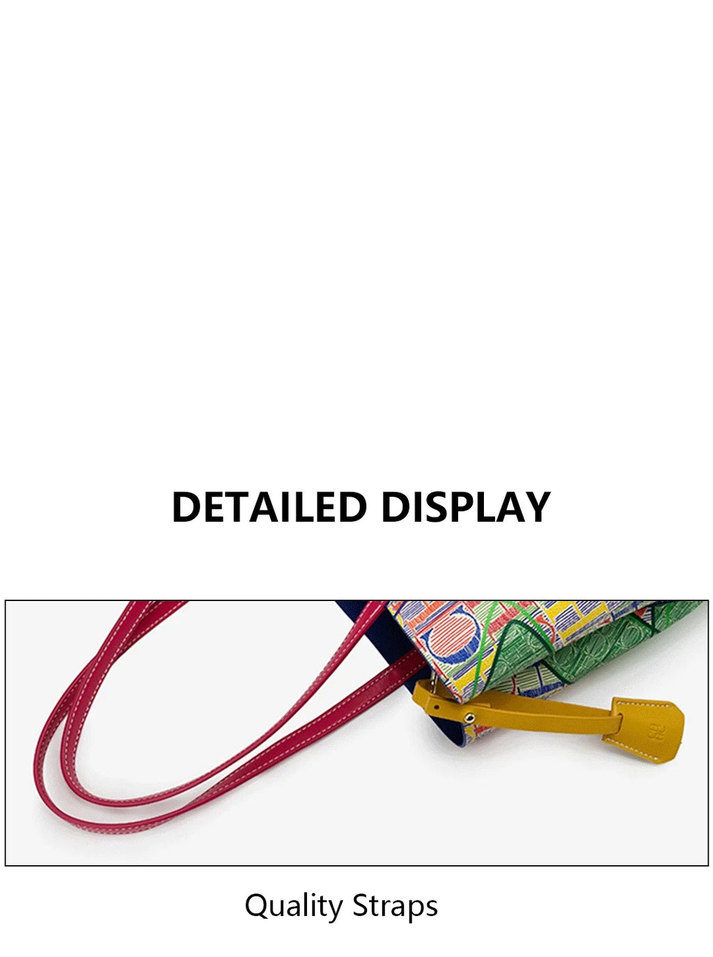 CH Women's Handbag Fashion Letter Printed Flower Design Large Capacity High End Texture Crossbody Bag