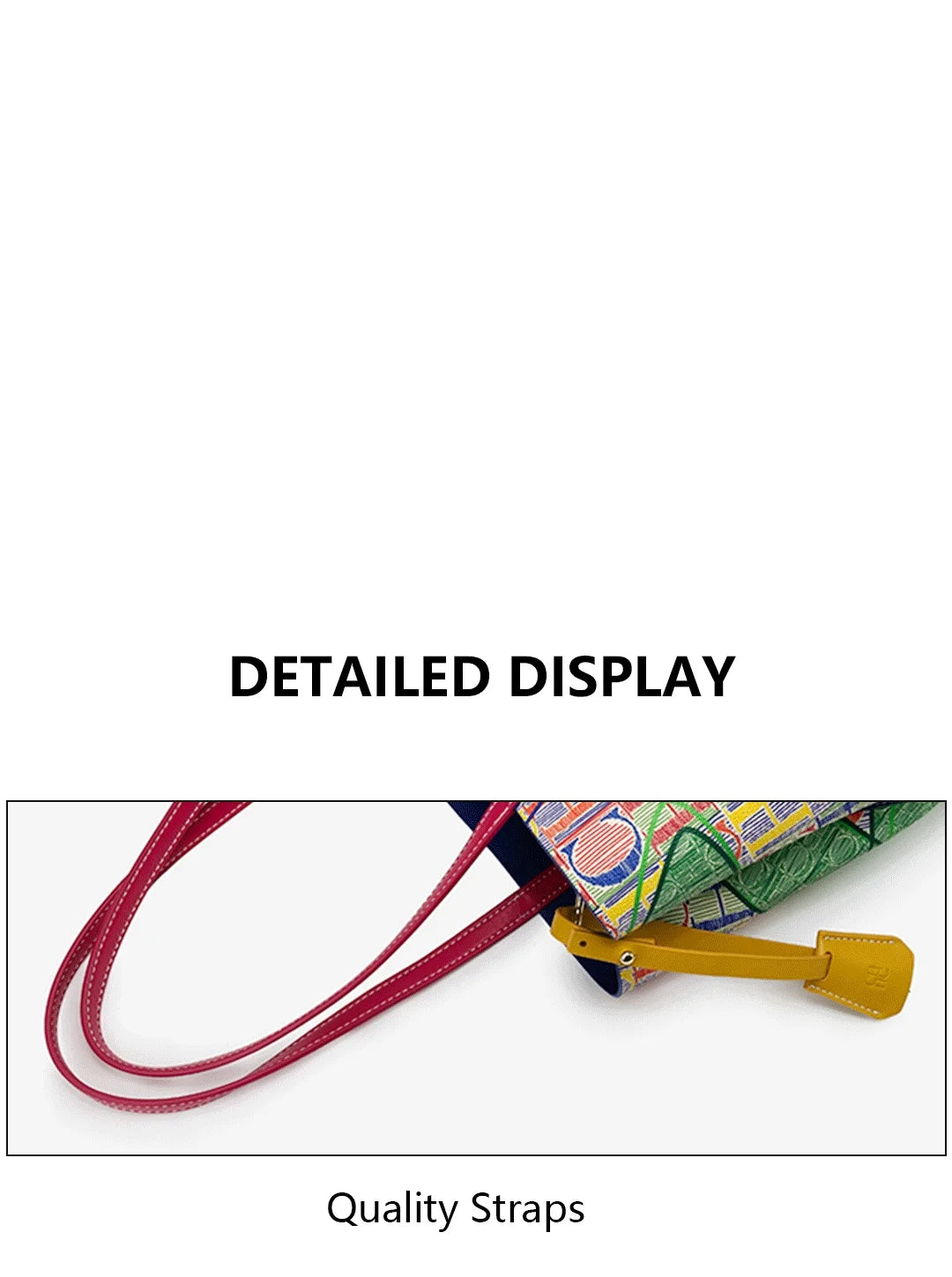 CH Women's Handbag Fashion Letter Printed Flower Design Large Capacity High End Texture Crossbody Bag