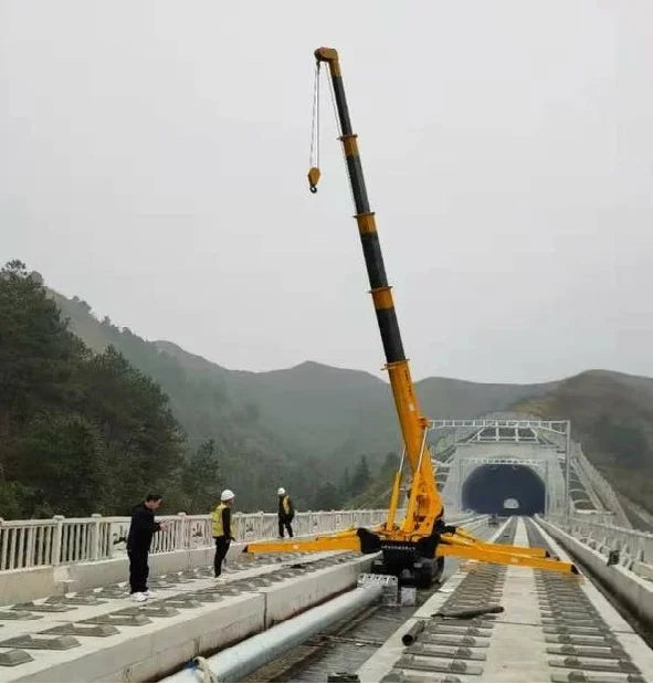 Yugong Crawler Spider Crane - 8 Ton - YG08