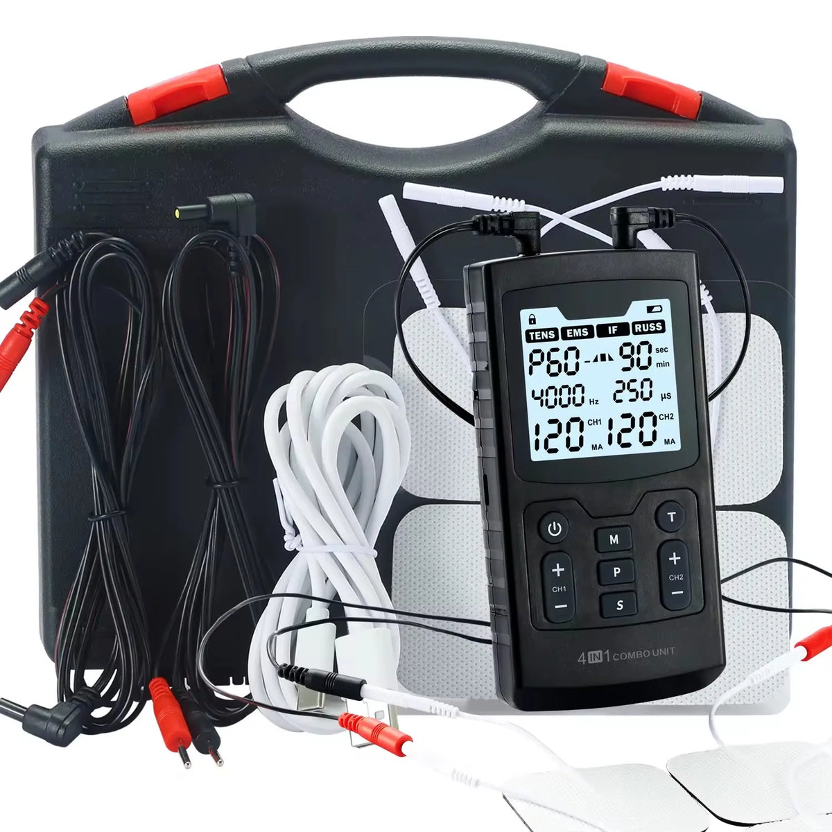 4-in-1 Physiotherapy Device – 60 Modes