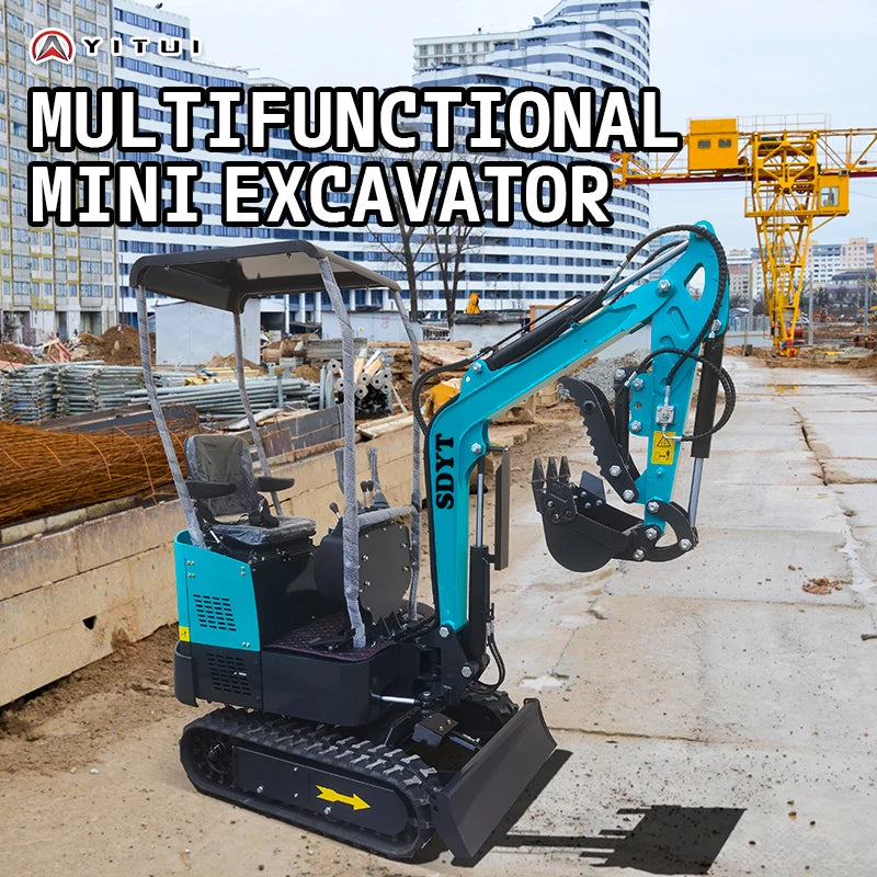 YITUI Mini Excavator - 1.2 Ton - Kubota/Briggs/KOOP
