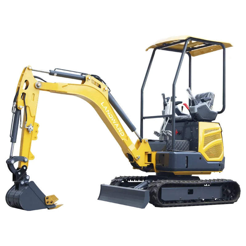 LANDWARD MINI EXCAVATOR - Compact Crawler Models - Engine Options: Kubota