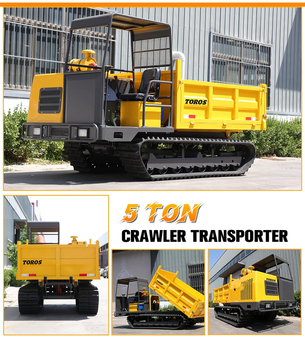 TOROS Mini Crawler Dumper - 800/1000 kg - TRS-08
