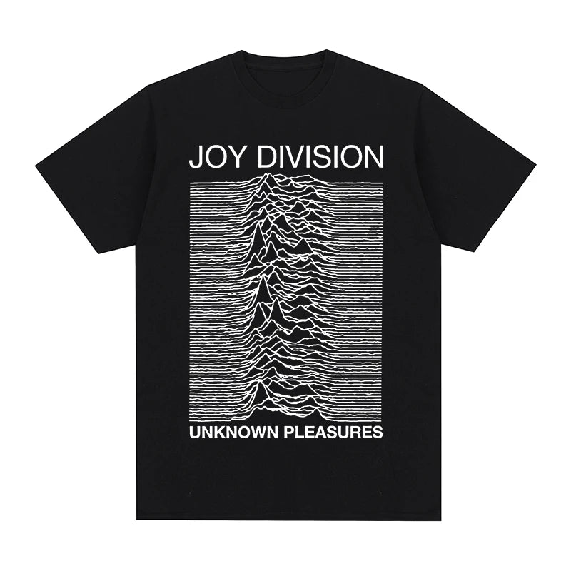 Joy Division UNKNOWN PLEASURES Vintage t-shirt Fashion Casual Streetwear Cotton Men T shirt New TEE TSHIRT Womens tops