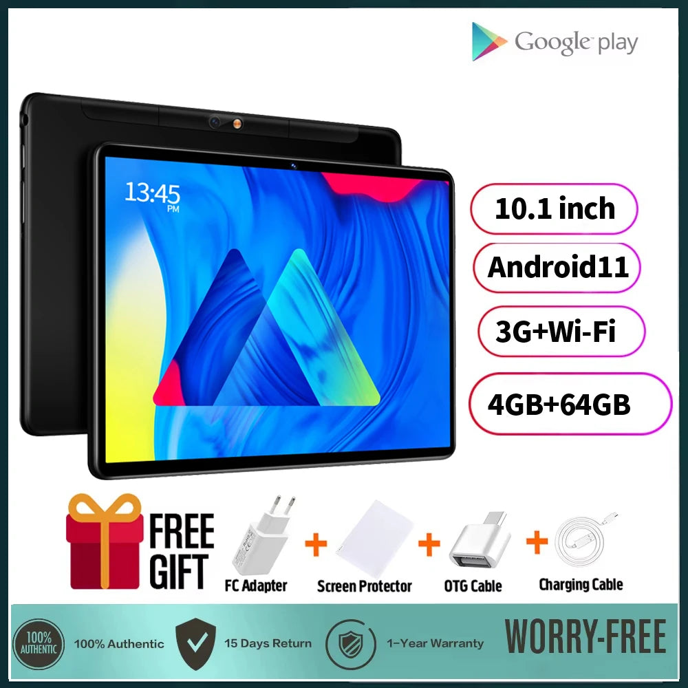 Wave M 10.1" - Android 11 Dual SIM Calling Tablet