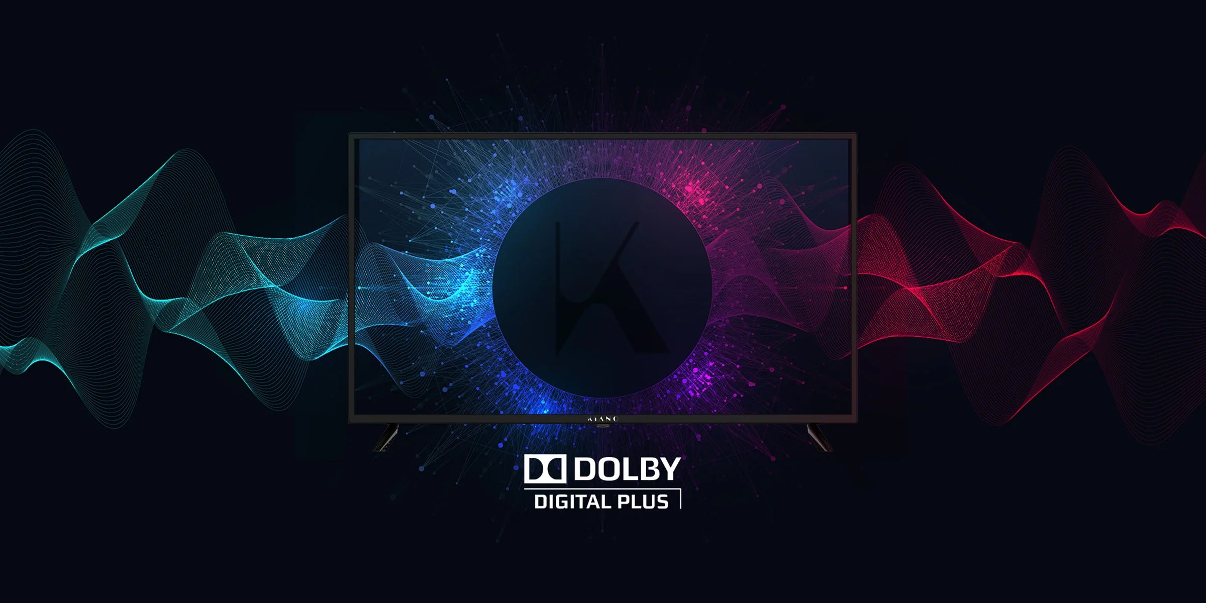 40" Full HD Smart Android TV – WiFi DVB-T2 HEVC