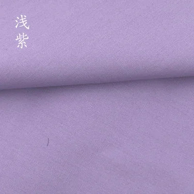 PLAIN COTTON POPLIN FABRIC - 150cm Wide, 46 Solid Colours - Everyday Sewing