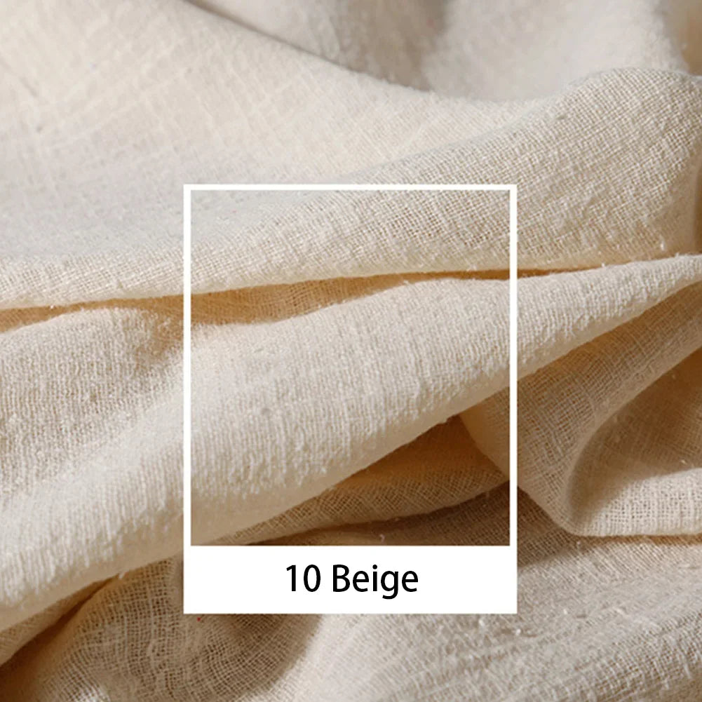 Soft Cotton Cambric Fabric – 130cm Wide, 16 Colors
