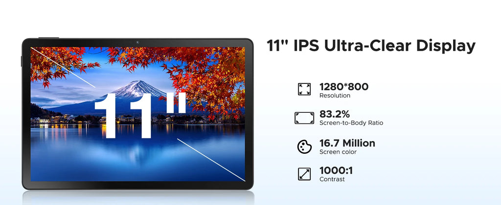 DOOGEE U11 Pro 11" - Android 16 Tablet + Full Kit