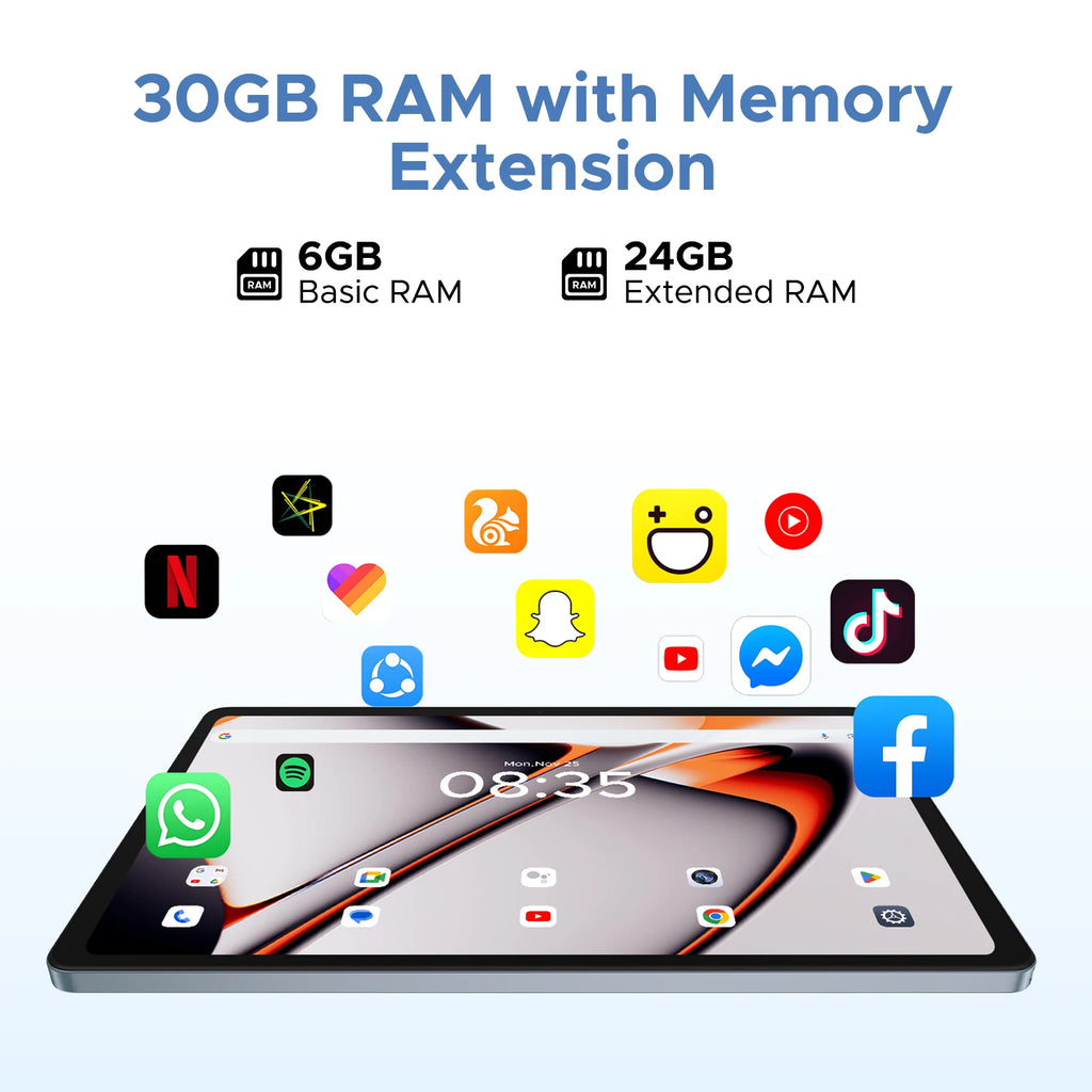 DOOGEE U11 Pro 11" - 90Hz Cinema Display Tablet