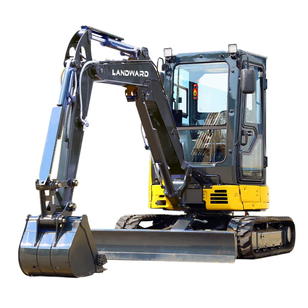 LANDWARD MINI EXCAVATOR - Compact Crawler Models - Engine Options: Kubota