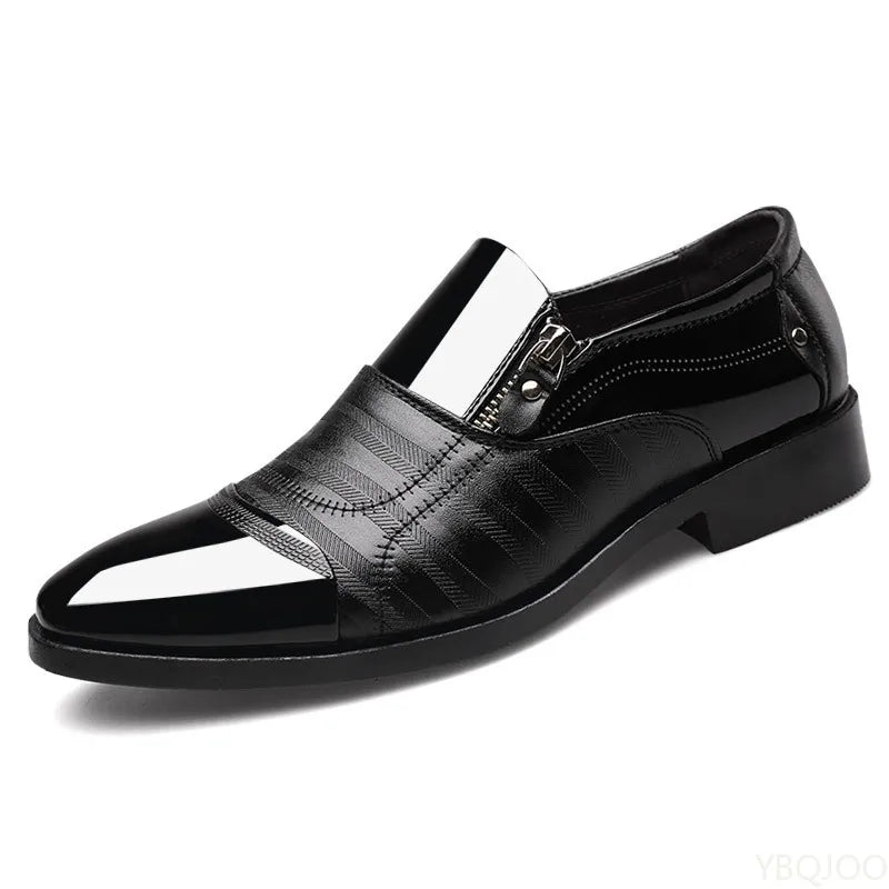 SHARP POINT - Men's Large Size Office Formal Shoes - Pointed Toe, Wedding & Daily Wear