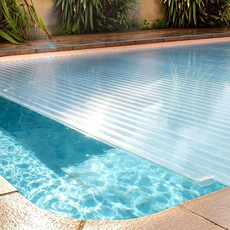 ALUMINUM FRAME POOL COVER - Automatic Retractable - UV & Waterproof