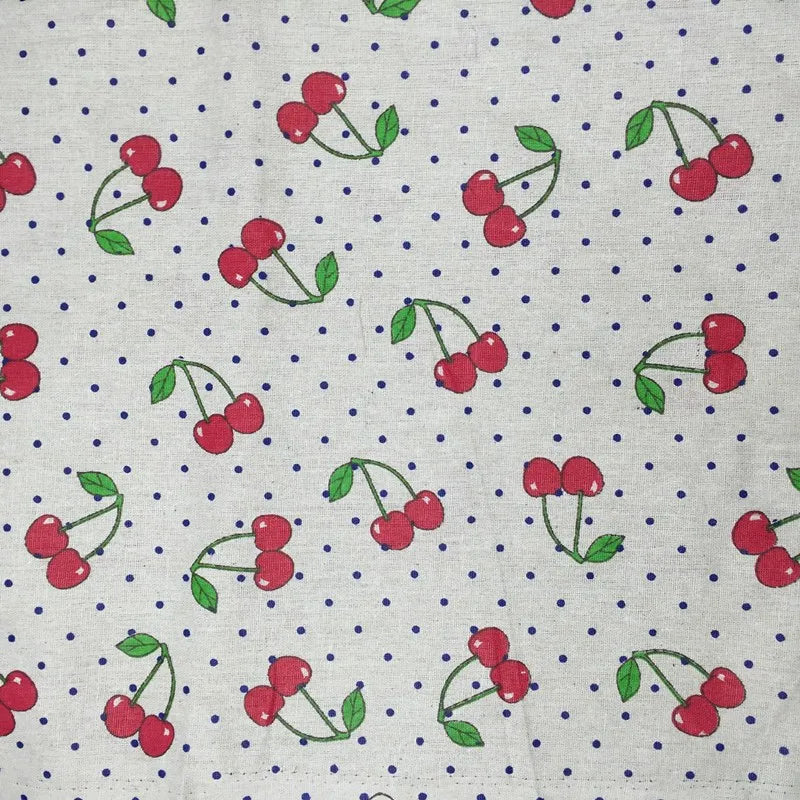 PRINTED CANVAS LINEN FABRIC - Cotton Linen Blend by the Yard - Bold Patterns for DIY