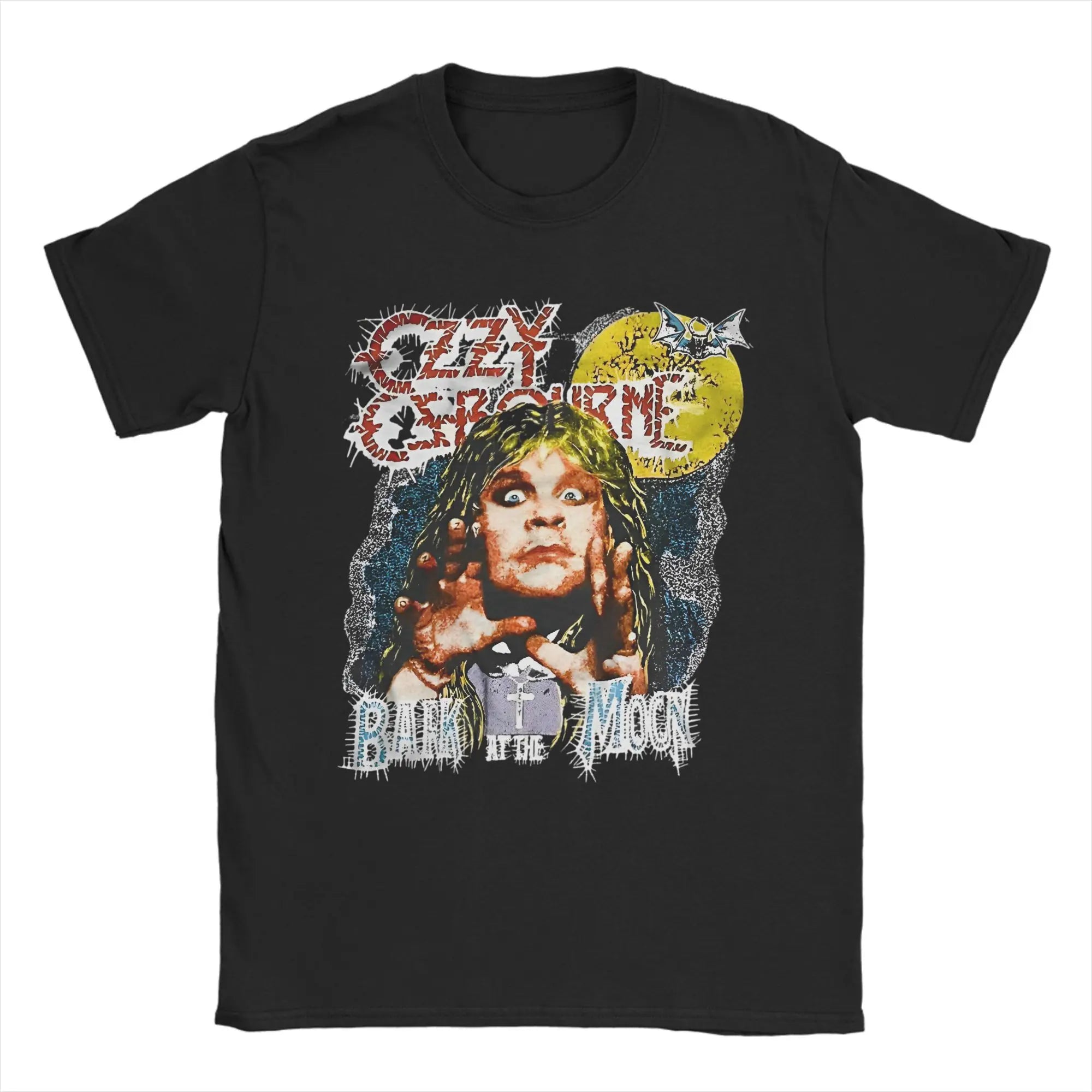 Black Sabbath Band Ozzy Osbourne Men's T-shirt Four Seasons New Style Unisex Casual T-shirt