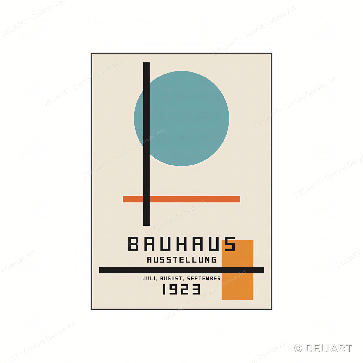 Bauhaus Poster Collection - 1/3/6 piece sets - gallery wall