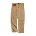 TWILL CLASSIC - Men's Vintage Heavyweight Cotton Twill Straight Pants - Khaki, W28–36