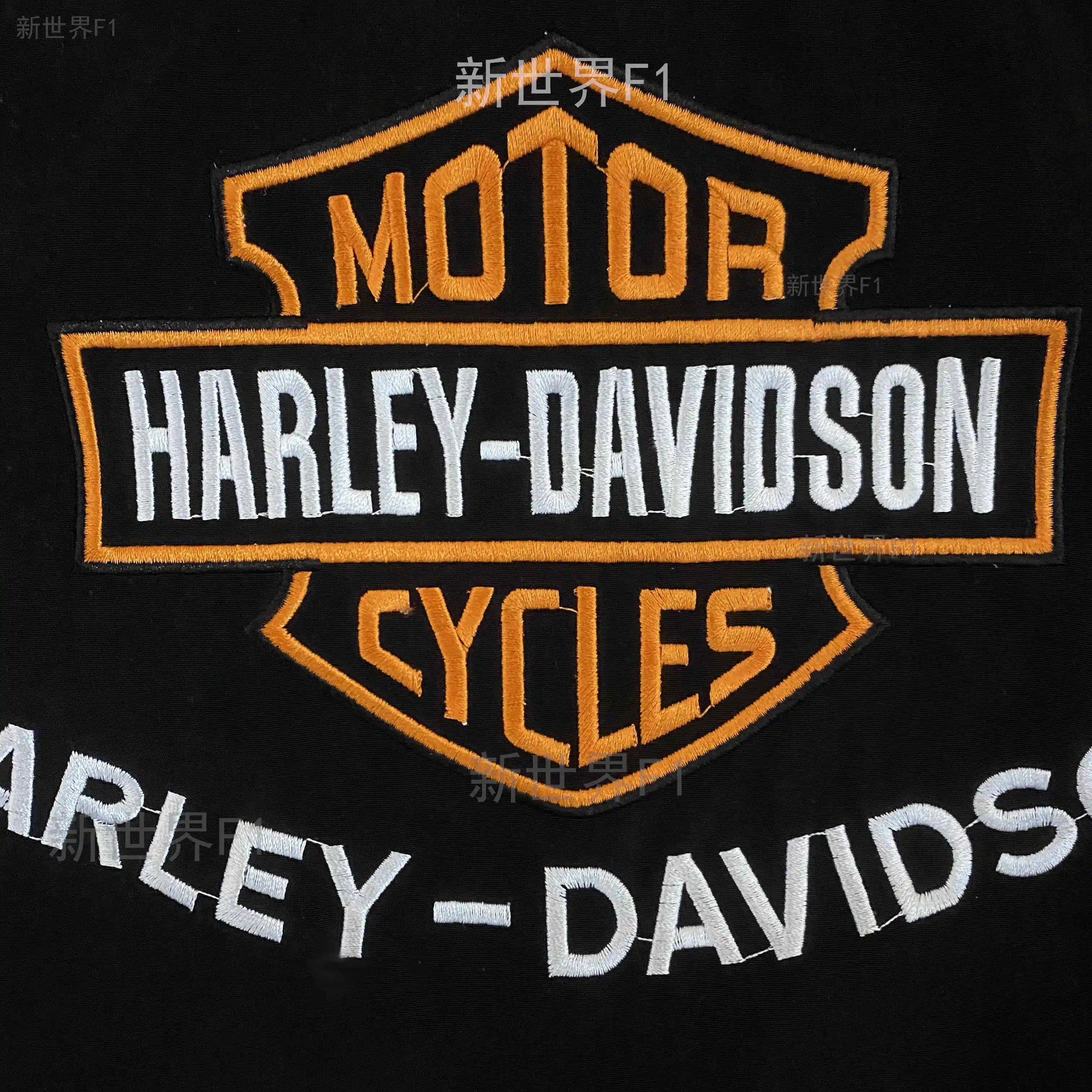BIKER EMBROIDERY - Men's Motorcycle Embroidery Jacket - Thin & Thick, M–XXL