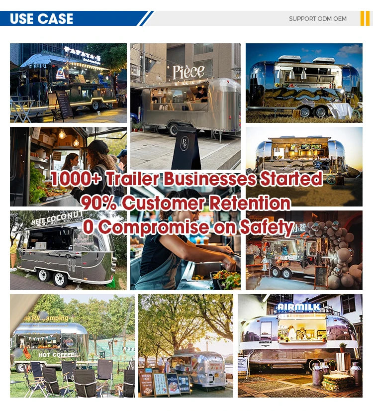 Airstream Food Trailer – Fully Equipped Mobile Food Truck