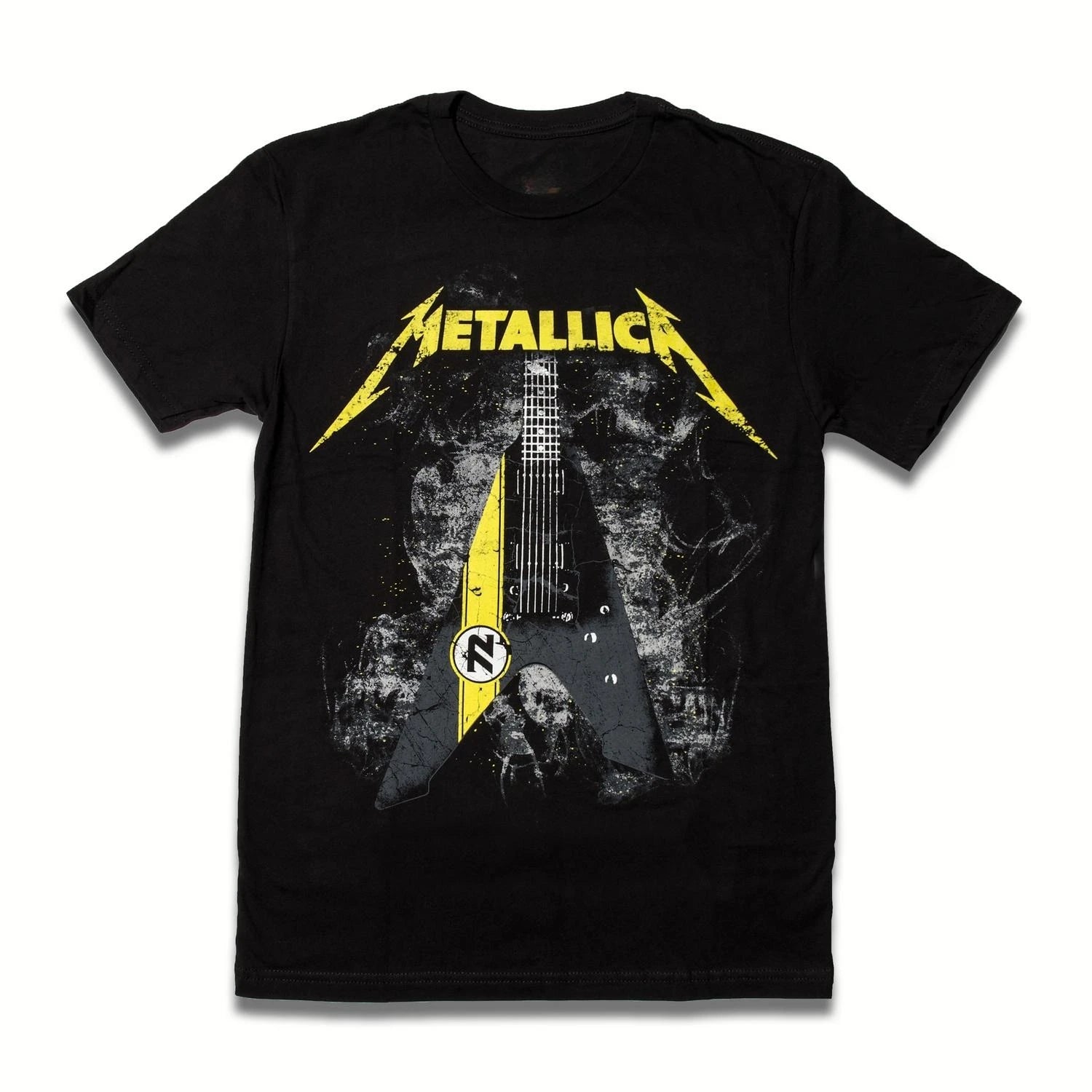New Metallica bestseller Men's 100%Cotton shirt Y2k electric guitar Graphic Tshirts hiphop style Women hawaiian luxury Tshirt