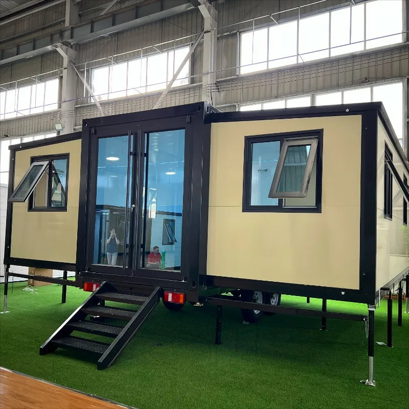 Portable Prefab Two-Story Container House - 20-40ft Hotel Villa