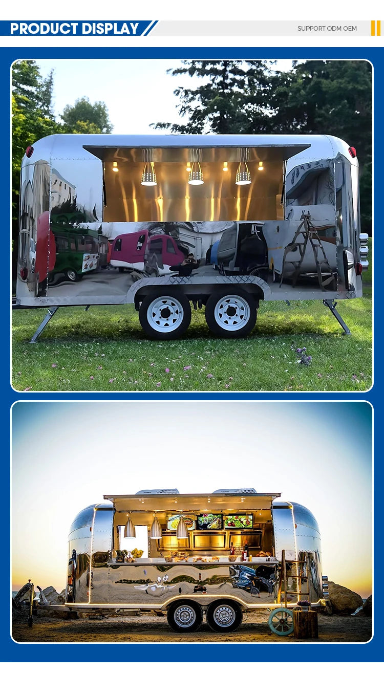 Airstream Food Trailer – Fully Equipped Mobile Food Truck