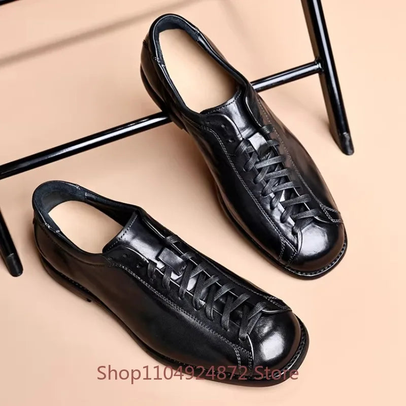 AMERICANA - Handmade Cowhide Derby Shoes - Crafted for the Bold