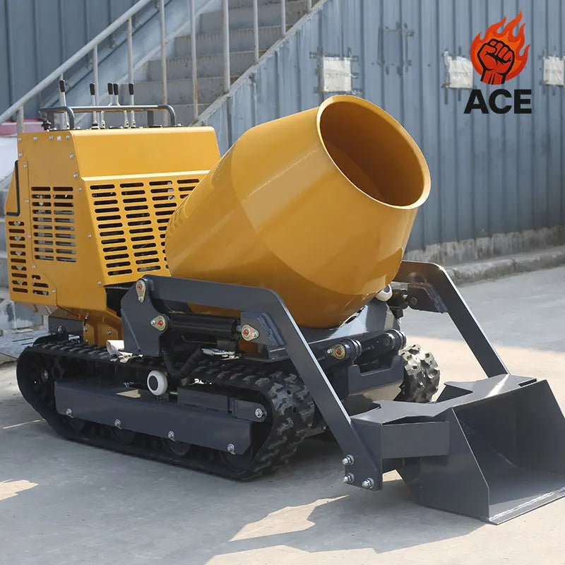 MINI CRAWLER DUMPER - Tracked, Concrete Mixer - Compact Site Work