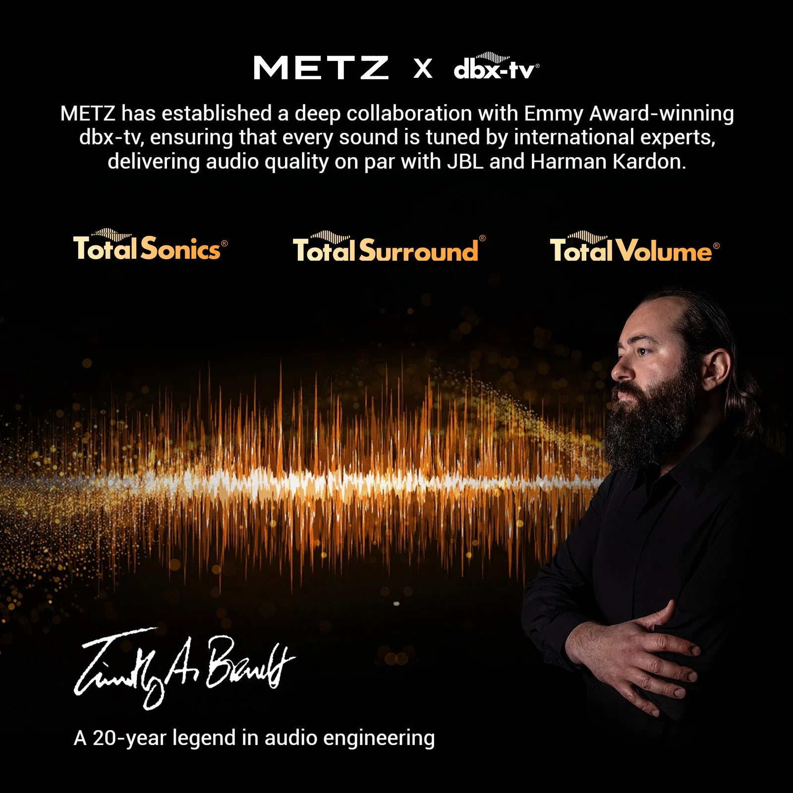 METZ 43" QLED 4K Smart TV – Google TV Dolby Vision