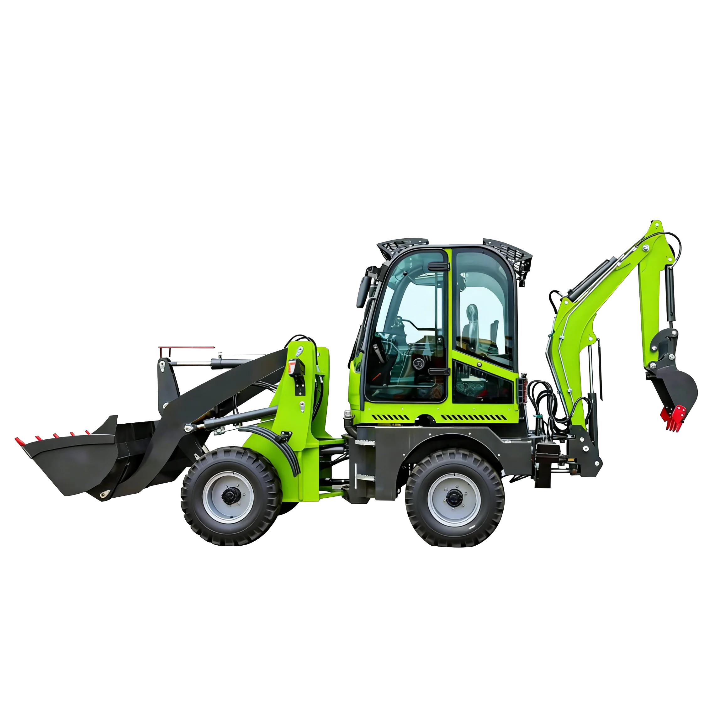 BACKHOE LOADER - 3.4 t, 25 km/h - Hydraulic Site Utility