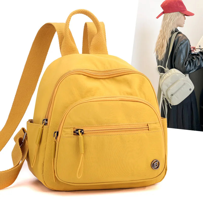 Lightweight Nylon Mini Backpack