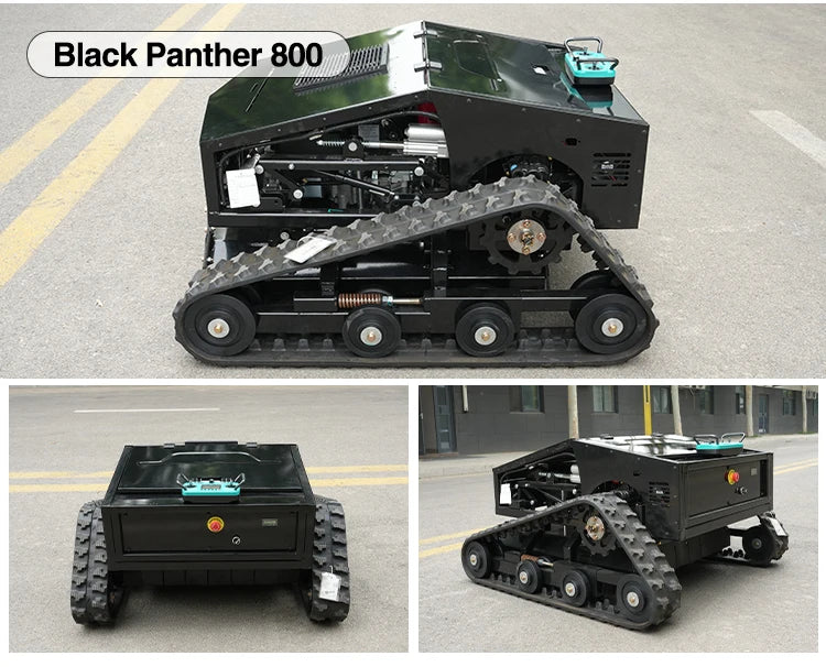 YG Tracked RC Lawn Mower - 250 L - Remote Control