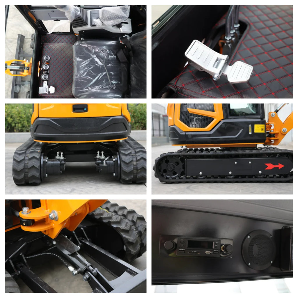 Kuugao TE-18 Mini Excavator - Crawler - 1.8 t