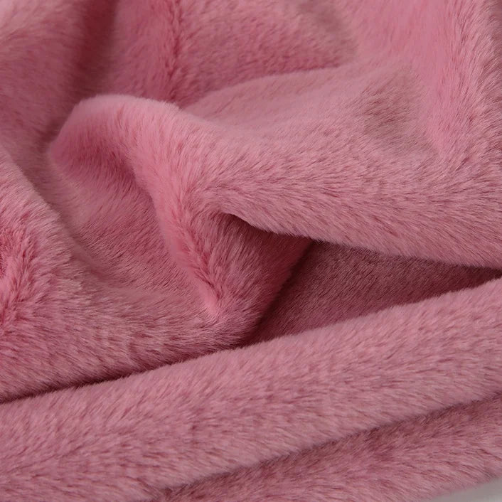VELVET REX - Imitation Rex Rabbit Plush Fabric - 33 Colors, 165cm Wide, By the Meter