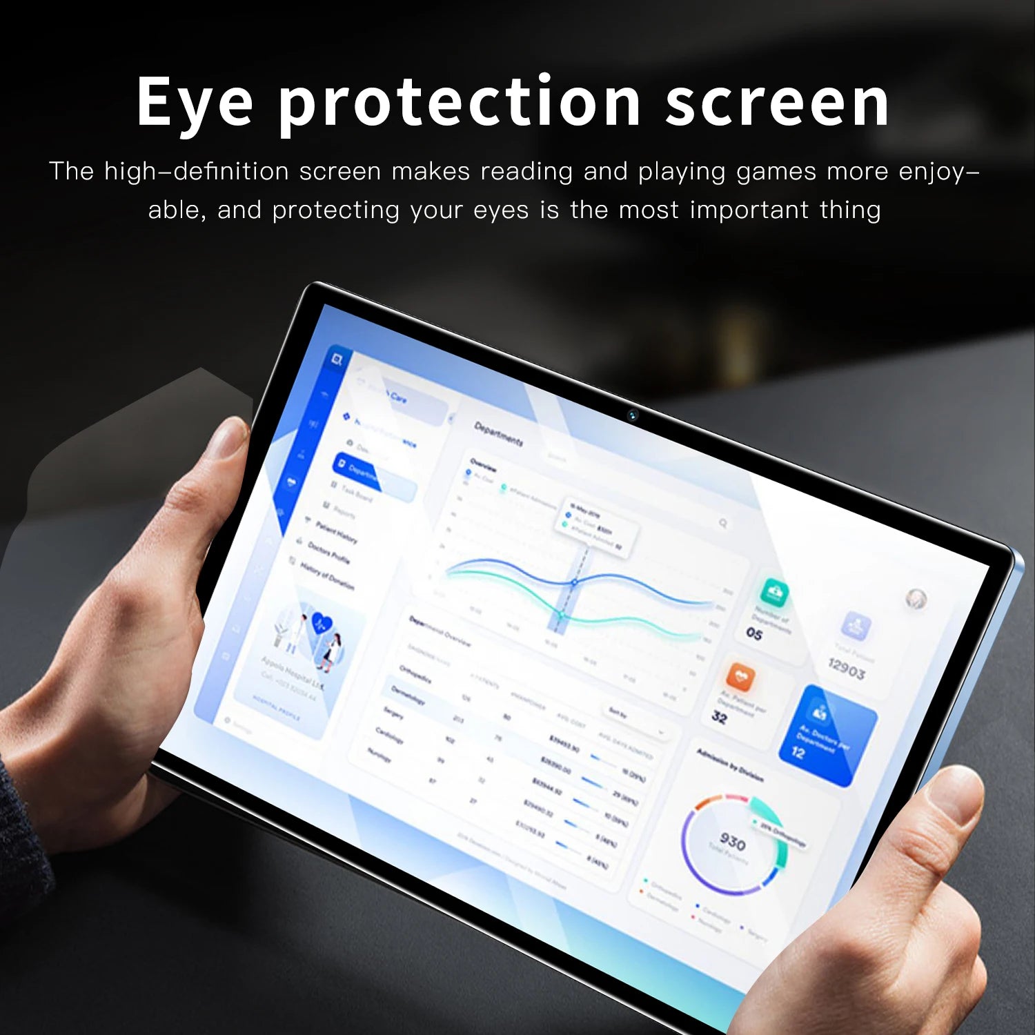 10.1" Tablet PC 4GB 64GB – Octa Core Dual SIM 3G WiFi
