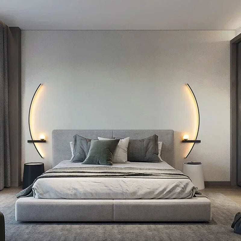 LED C-Line Wall Sconce – 55/105cm Dimmable