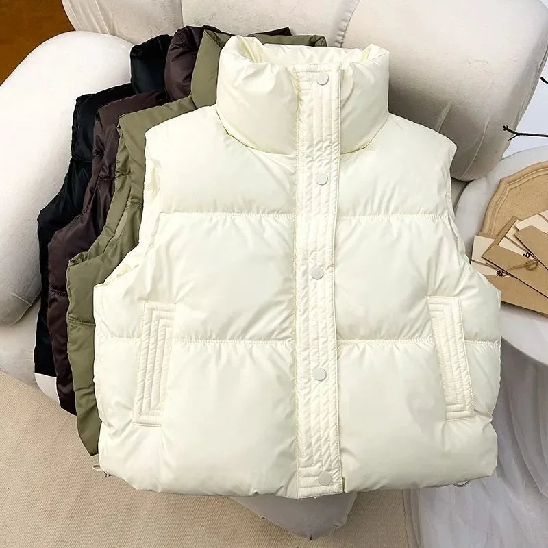 Puffer Vest – Sleeveless Winter Waistcoat
