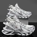 RACE LUX - Men's Luxury Trainer Sneakers - Breathable Fashion Loafer Running Shoes