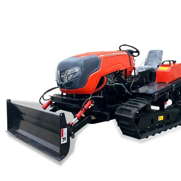 CRAWLER TILLER - 25 HP Diesel, Deep Plowing - Farm Ready