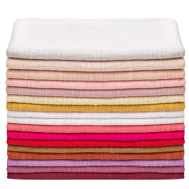 LINEN COTTON FABRIC - 50x130cm Cut - Creative Makes