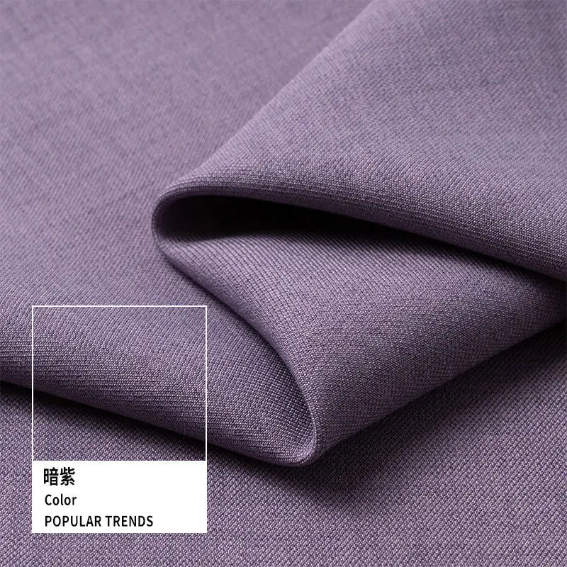 SUIT CLOTH - Plain Polyester Suit Fabric By The Meter - 30 Colors, 150cm Wide